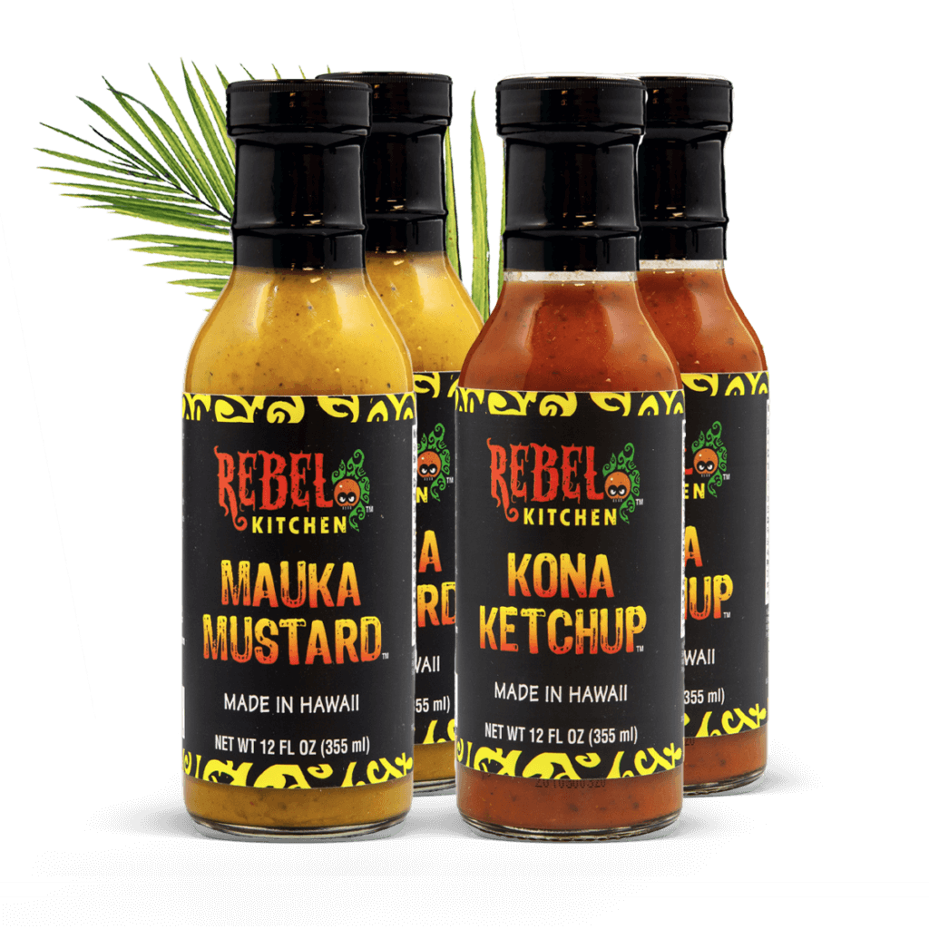 Shop Rebel Kitchen Hawaii Hot Sauce, Ketchup, Mustard